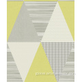 Modern Chinese Embossed Pattern Wallpaper Geometric figure pvc wallpaper wallpaper Supplier